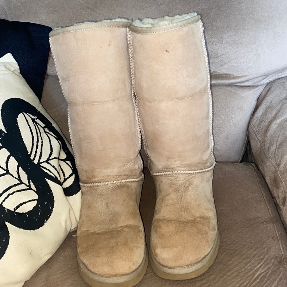 CLASSIC TALL UGG BOOTS - SAND - Picture 1 of 5